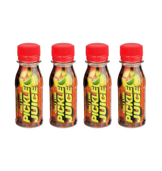 Pickle Juice after workout to relieve muscle cramps naturally