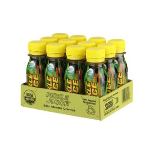 Pickle Juice to enhance performance and prevent dehydration